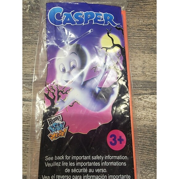 Wendy's 2001 Kids Meal Casper the Friendly Ghost Magic Disappearing Coin Trick - Picture 3 of 3